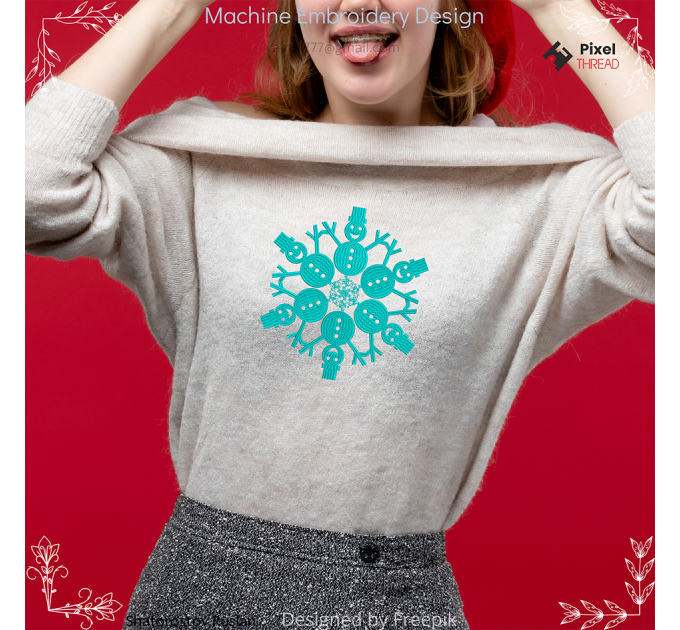 machine embroidery design