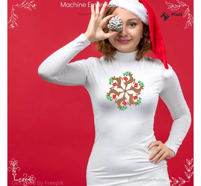 machine embroidery design