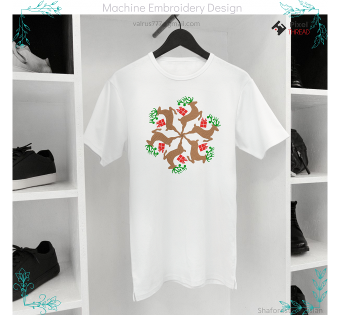 machine embroidery design