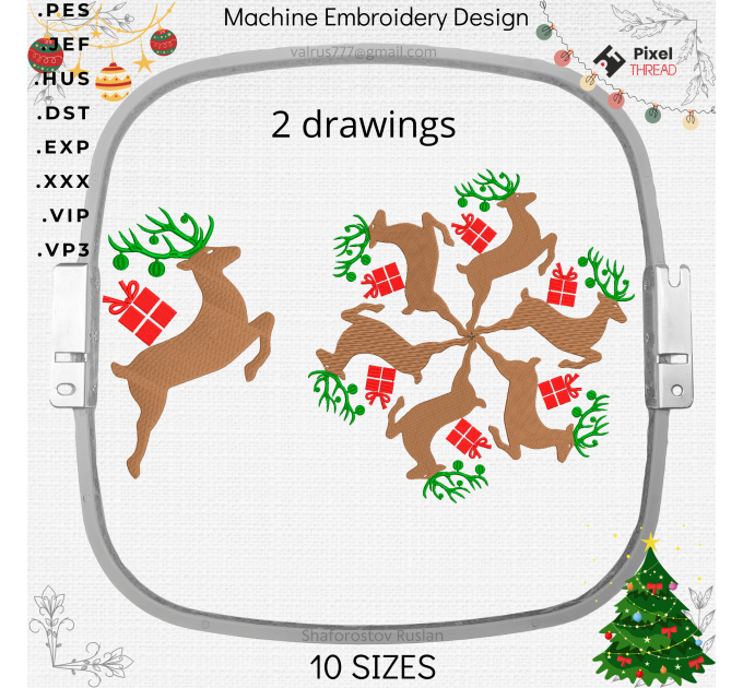 machine embroidery design