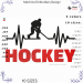 Hockey Player Heartbeat Machine Embroidery Design (Digital Download)