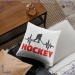 Hockey Player Heartbeat Machine Embroidery Design (Digital Download)